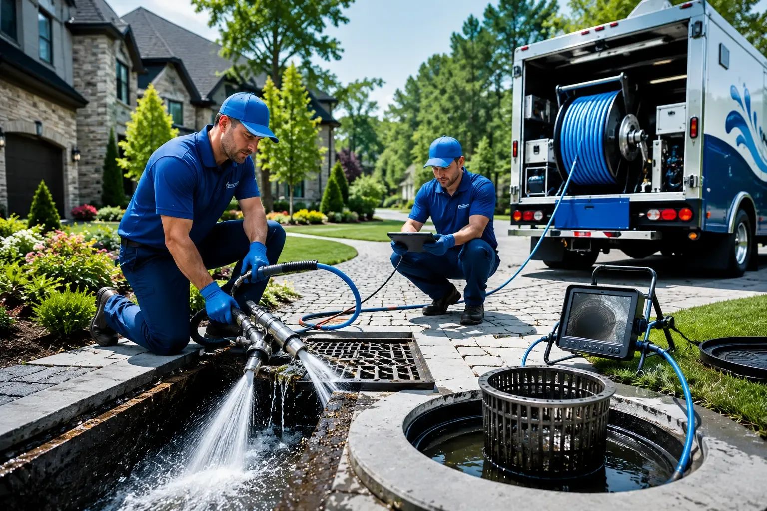 Local outdoor drain cleaning professionals in Netcong, NJ